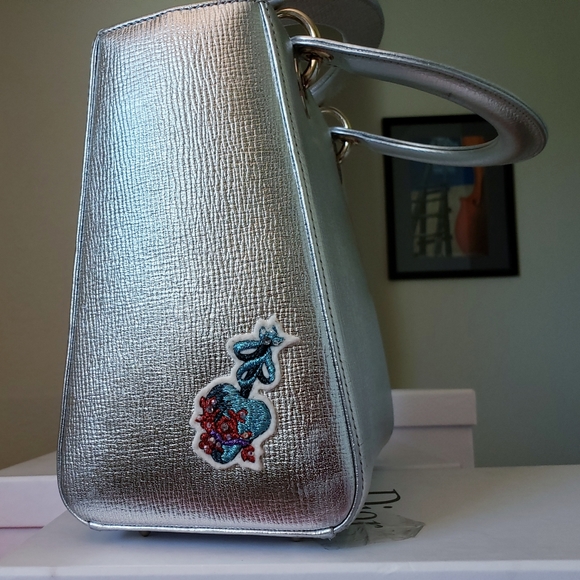 Lady dior cruise limited edition silver bag - Picture 6 of 12